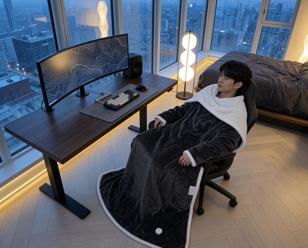 Gaming — Hands free for the game, warm to your toes